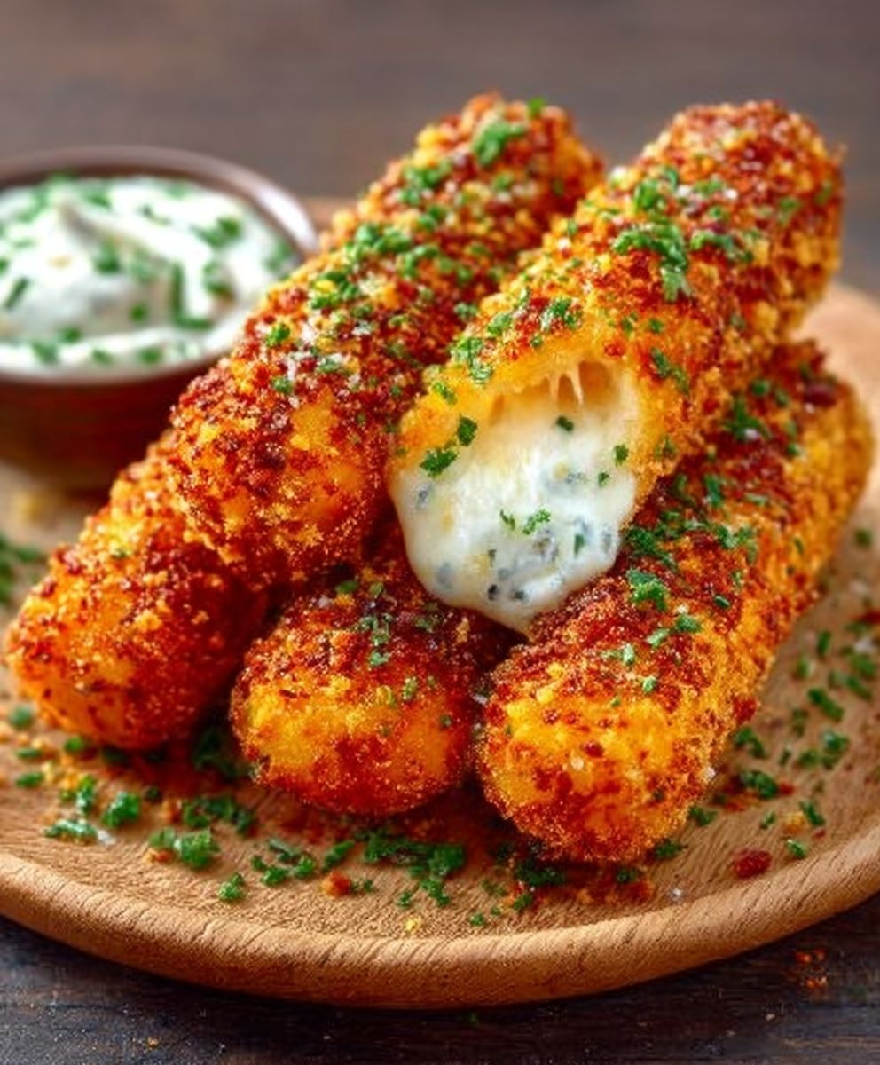 Buffalo Chicken Mozzarella Sticks image 2