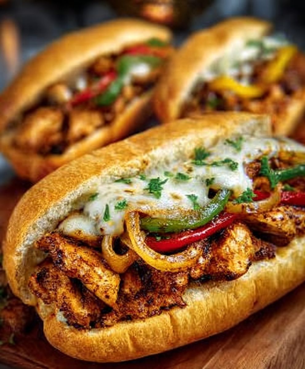 Chicken Cheese Steak Sandwiches – Savory, Cheesy & Loaded with Flavor! image 2