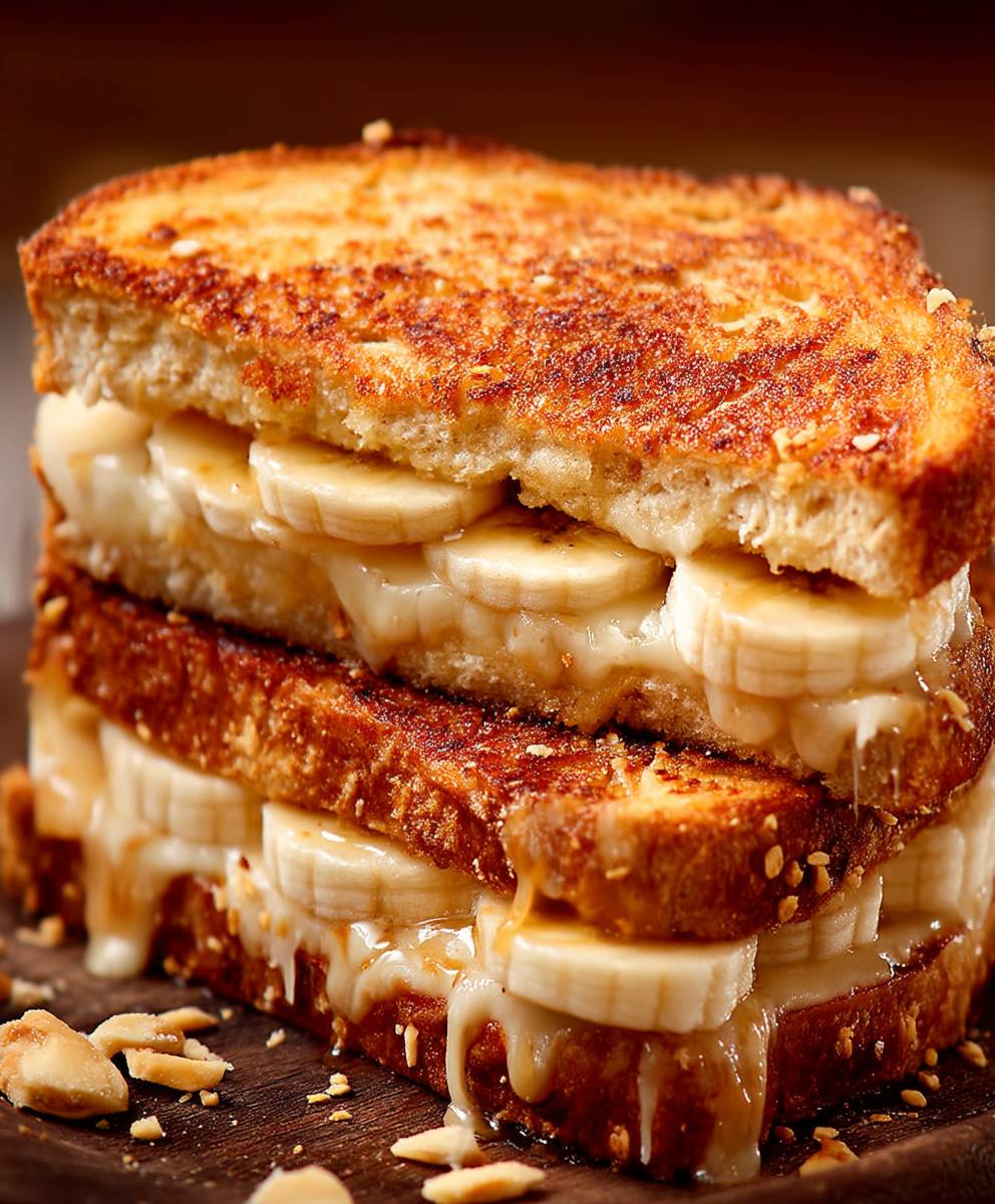 Honey Banana Grilled Cheese Sandwich image 2