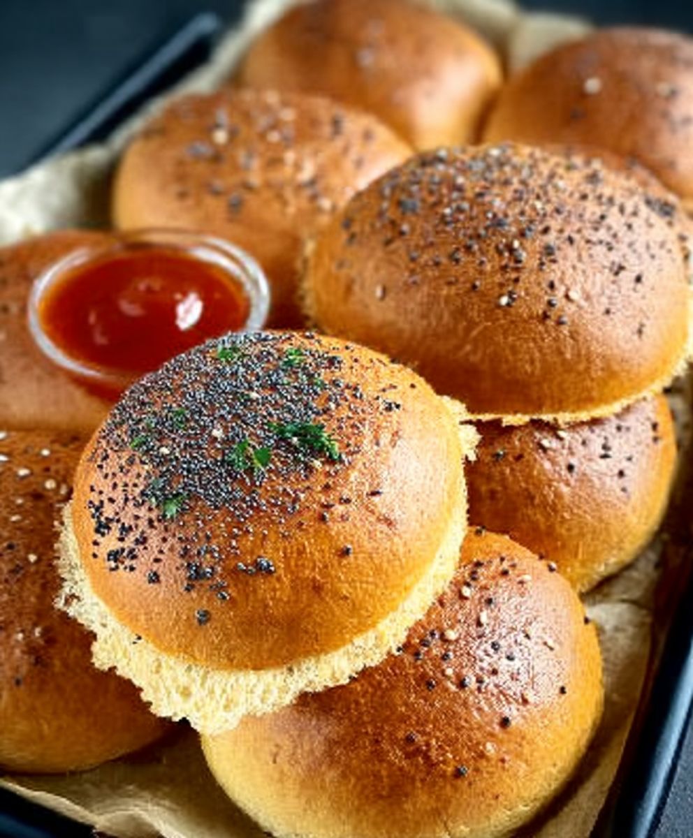 Sourdough Discard Hamburger Buns Made Easy image 2