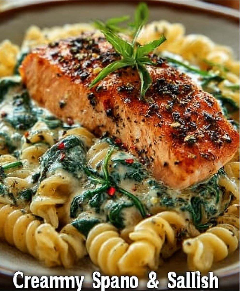 Creamy Salmon Spinach Pasta - Restaurant-Worthy in 25 Minutes! image 2
